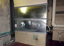 防煙防火ダンパー（SFD）の更新工事